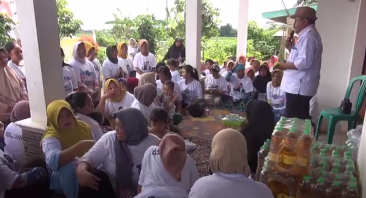 Bazar Murah Caleg Partai Perindo Ratih Gunaevy Diserbu Warga