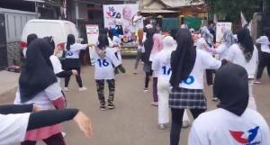 Ratusan Warga Bandung Antusias Ikuti Senam dan Tebus Minyak Murah Partai Perindo