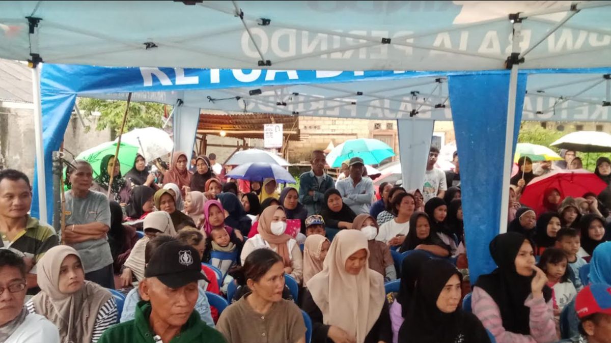 Ratusan Warga Depok Antusias Ikuti Sosialisasi Caleg Partai Perindo Rere Tati