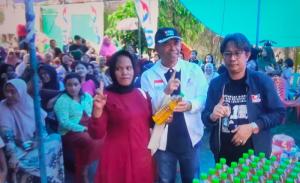 Ribuan Warga Serbu Bazar Murah Minyak Goreng Caleg Partai Perindo Sulsel