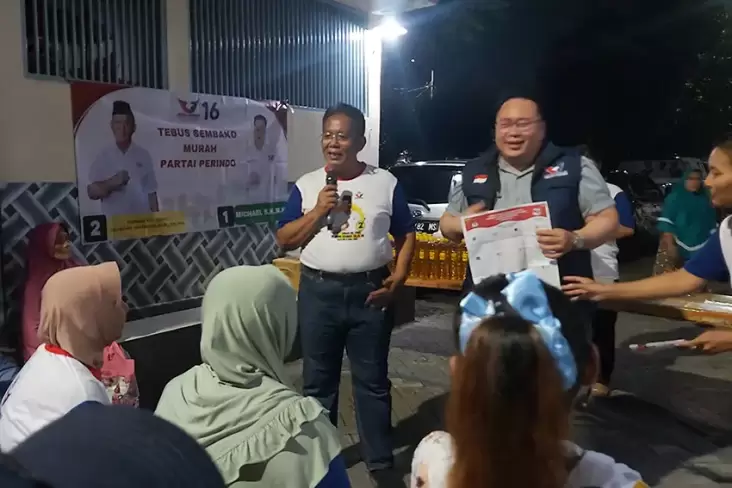 Sosialisasi Pencoblosan di Surabaya, Anang Iskandar: Warga Simomulyo Pilih Partai Perindo 