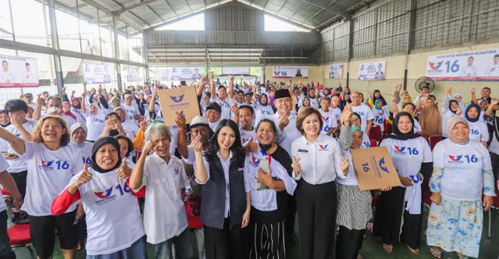 Caleg Partai Perindo Liliana Tanoesoedibjo Sosialisasikan Masyarakat Tak Golput pada Pemilu 2024