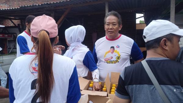 Anang Iskandar Silaturahmi dengan Warga Krian, Dekatkan Diri ke Masyarakat