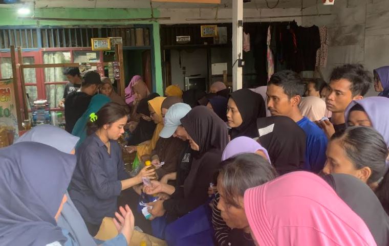 Warga Pasar Rebo Jaktim Harap Pasar Murah Partai Perindo Terus Berlanjut