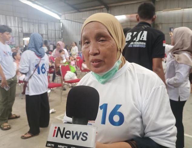 Warga Setiabudi Jaksel: Terima Kasih Partai Perindo Bantu Bazar Sembako Murah dan Berobat Gratis