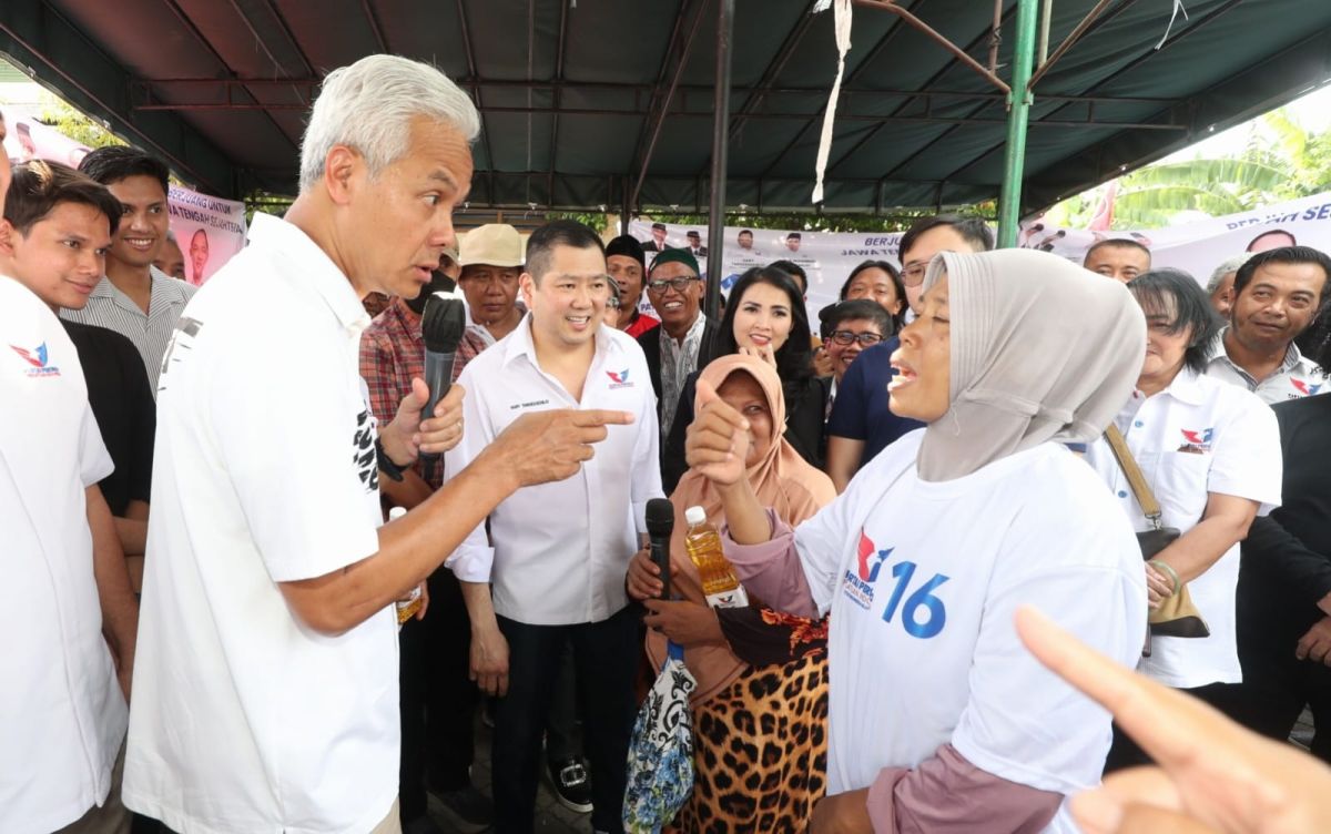 HT Kunjungi Semarang Bareng Ganjar Pranowo