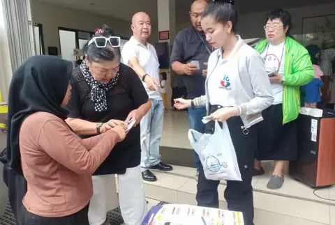 Ajak Warga Regol Bandung Gunakan Hak Pilih, Caleg Partai Perindo Djoni Toat: Jangan Golput 