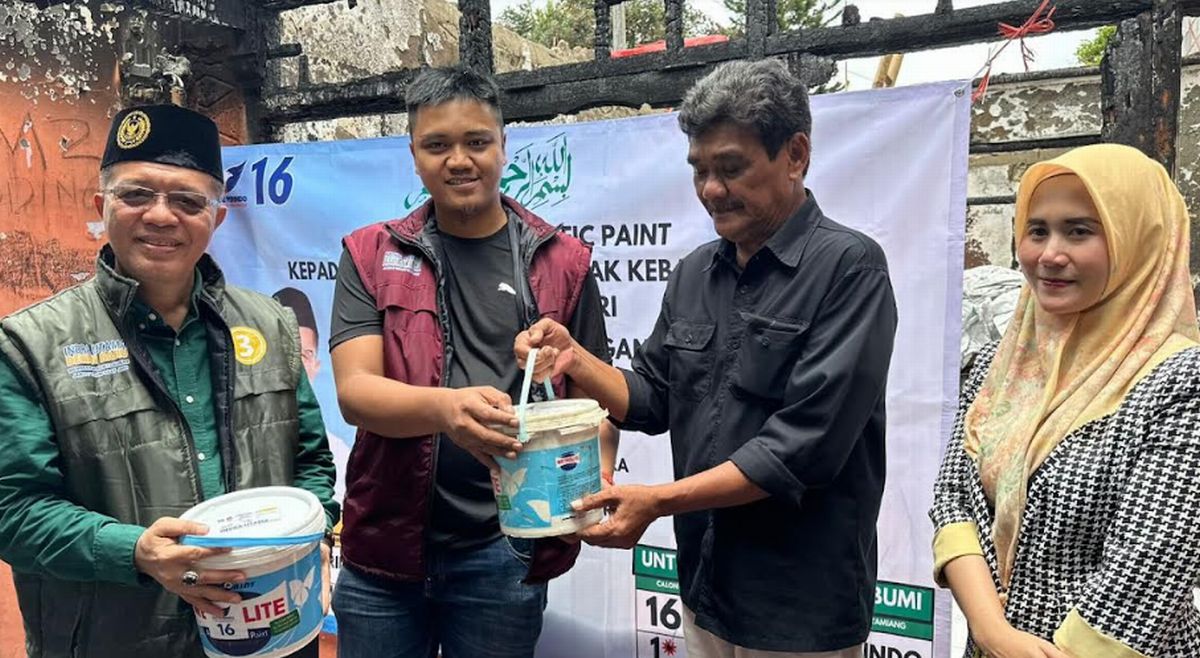 Aksi Nyata Bantu Masyarakat, Caleg Partai Perindo Sukabumi Adinda Maulana Pastikan Hadir di Tengah Warga