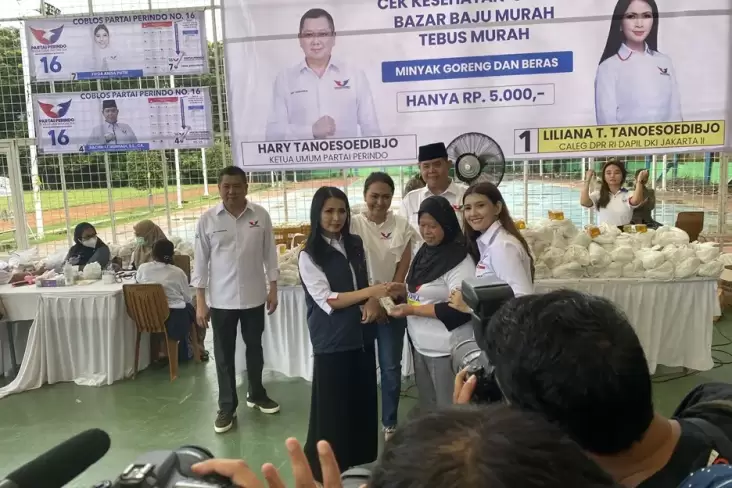 Alasan Caleg Partai Perindo Liliana Tanoesoedibjo Turun Langsung ke Masyarakat Sosialisasikan Kertas Suara Pemilu 