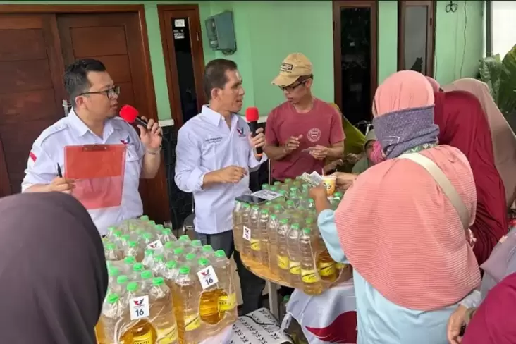 Warga Bambu Apus Doakan Caleg Partai Perindo Yand Abraham dan Andrey Irawan Annastasya Terpilih Jadi Dewan