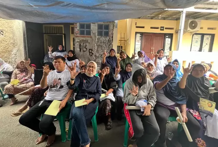 Banyak Bantu Masyarakat Terutama UMKM, Warga Pejaten: Semoga Partai Perindo Makin Besar 