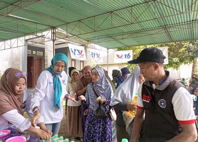 Bazar Minyak Goreng Murah di Bantul, Caleg Samuel: Partai Perindo Hadir untuk Wong Cilik