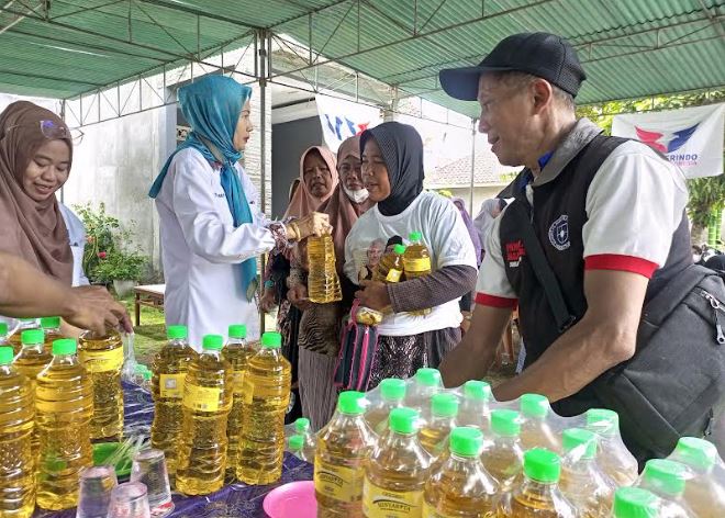 Bazar Minyak Goreng Partai Perindo Hadir di Pajangan Bantul, Bantu Ringankan Beban Warga