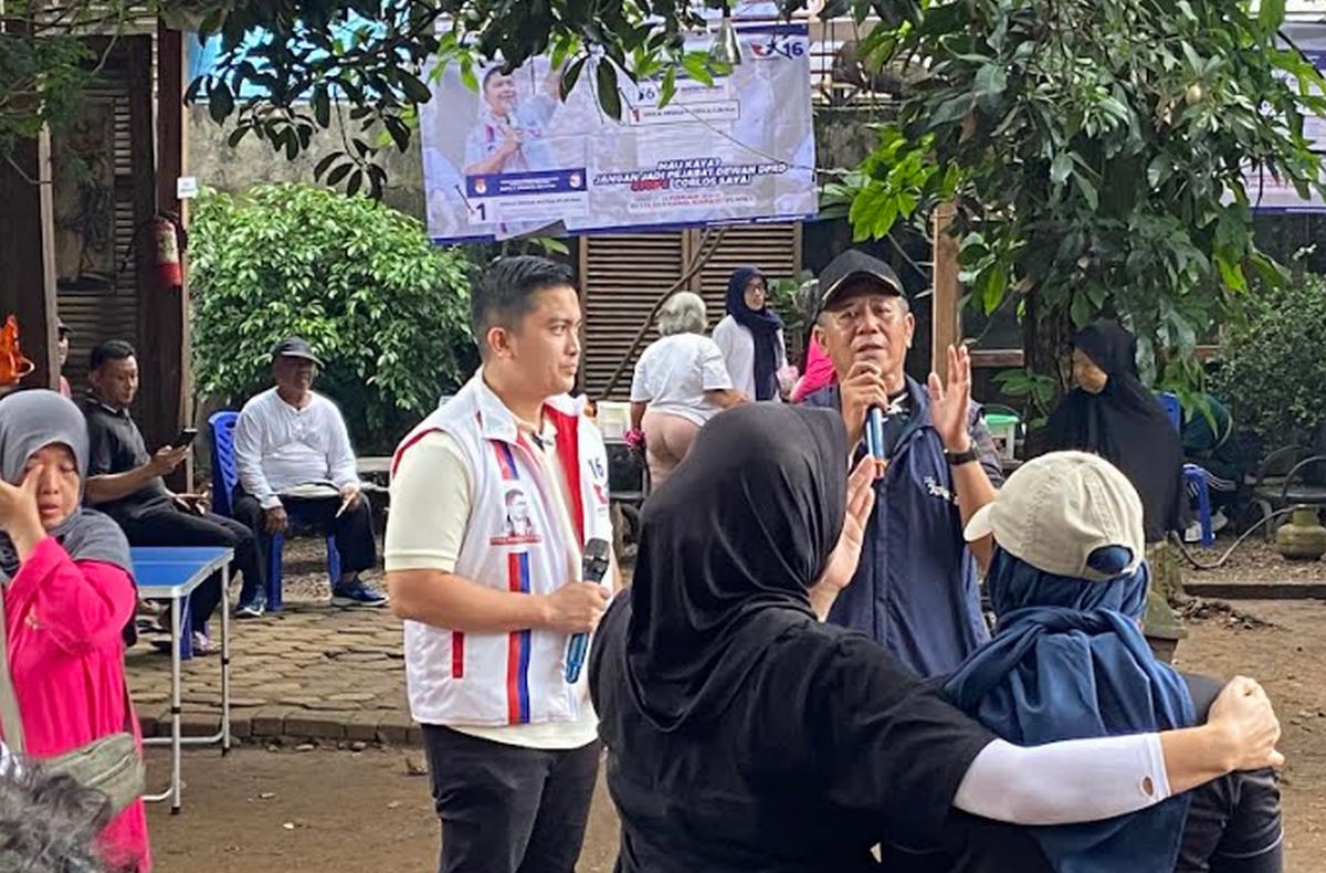 Bertemu Caleg Partai Perindo Diska Resha, Emak-Emak Langsung Curhat Sembako Mahal