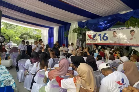 Caleg Partai Perindo Andy Afandy Tunjukkan Aksi Nyata Anak Muda 
