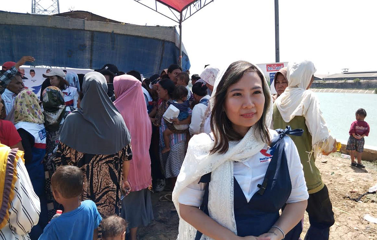 Caleg Partai Perindo Ani Kusumadewi Gelar Bazar Murah Minyak Goreng, Warga Cilincing: Membantu Rakyat Kecil