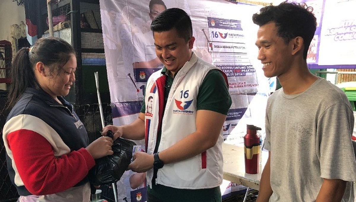 Caleg Partai Perindo Diska Resha Ingatkan Warga Tolak Serangan Fajar