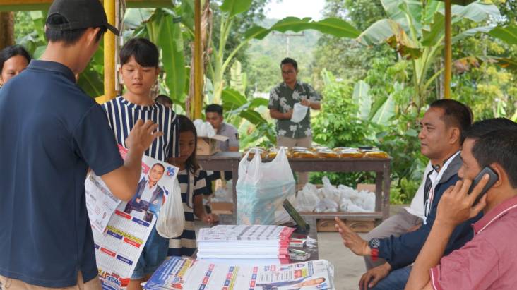 Caleg Partai Perindo Ajak Masyarakat Nias ke TPS Beri Hak Pilih pada 14 Februari 2024