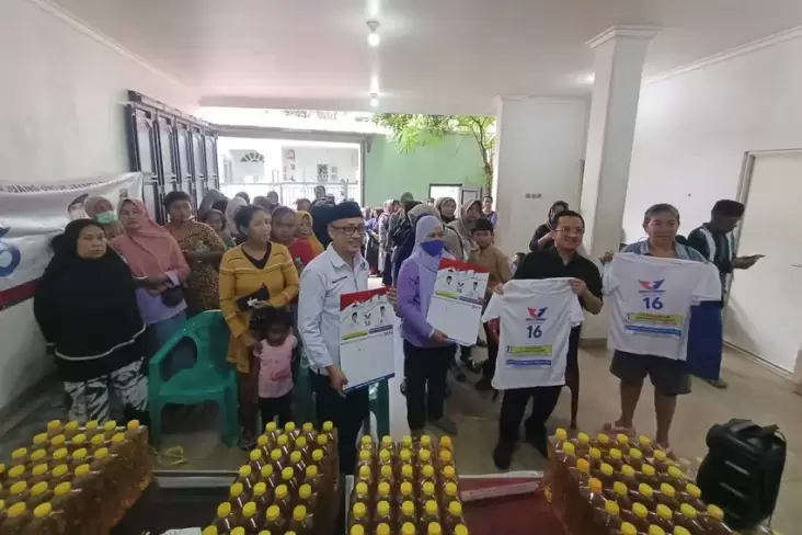 Caleg Partai Perindo Ustaz Yusuf Mansur Optimistis Dapat Dukungan dan Doa dari Warga Kampung Gedong 