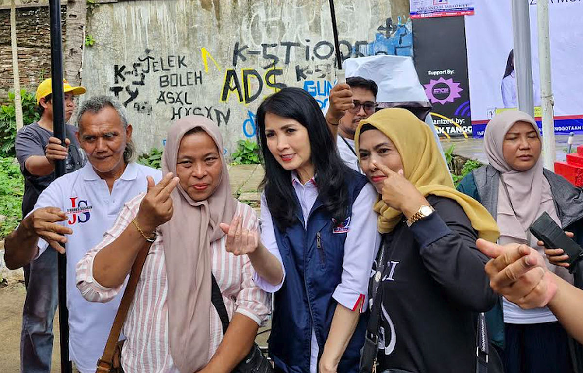 Doakan Liliana Tanoesoedibjo Masuk Senayan, Warga: Perindo Akan Terus Bantu UMKM
