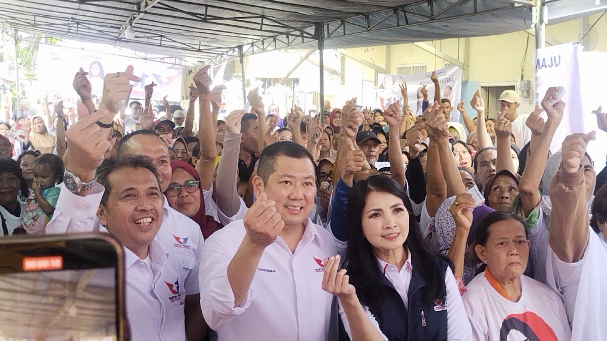 Gelar Bazar Murah di Kemayoran, Hary Tanoesoedibjo: Partai Perindo Melayani Masyarakat