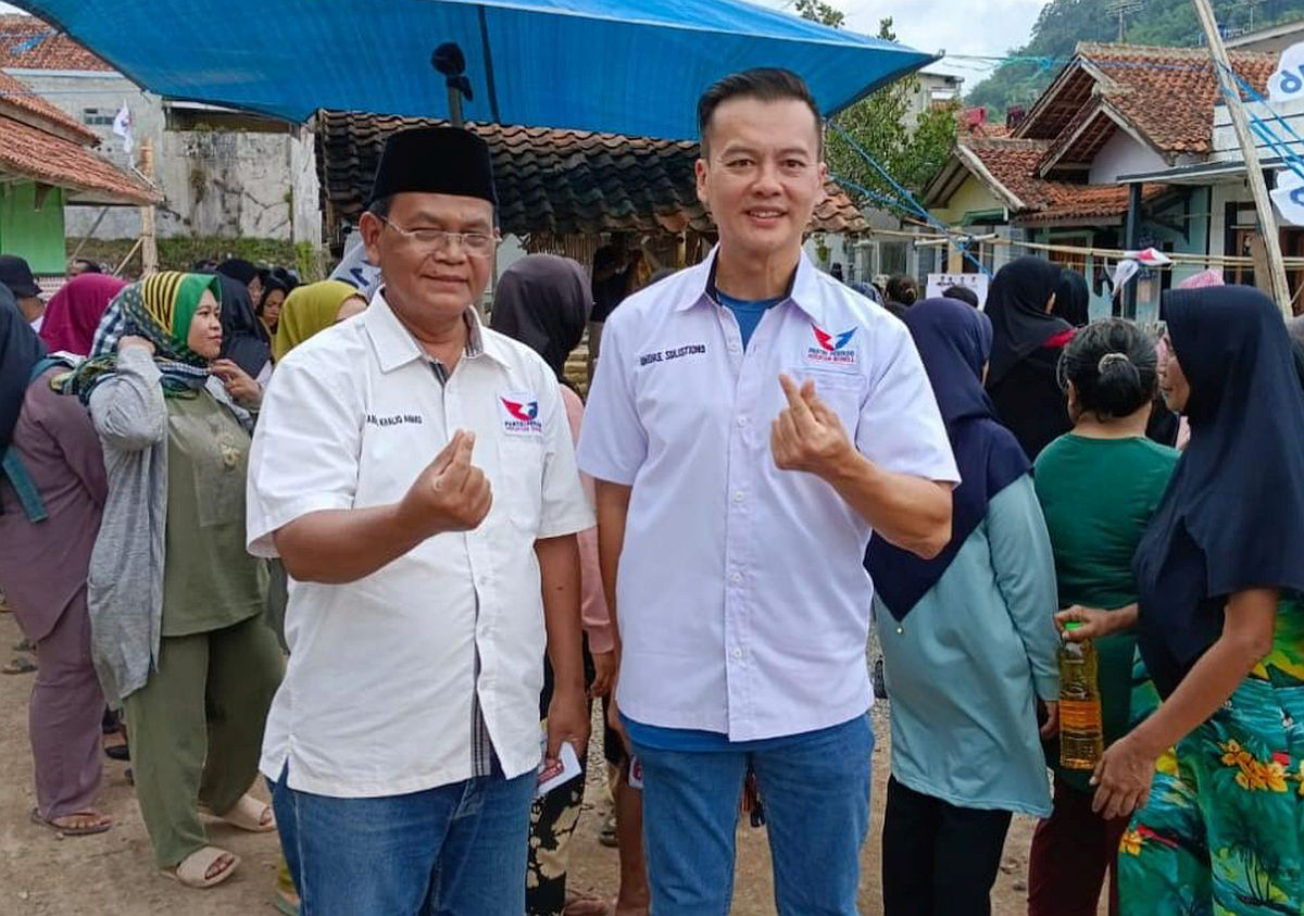 Gelar Bazar Murah Partai Perindo di Nagreg Kabupaten Bandung, Abdul Khaliq: Masyarakat Antusias Meskipun Harus Antre
