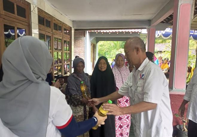 Giat Bazar Minyak Goreng Murah, Caleg Partai Perindo Gunungkidul: Bukti Nyata Bantu Warga