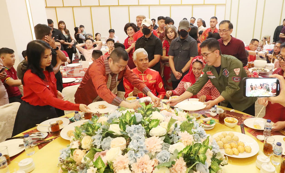 Hary Tanoesoedibjo Bagikan Momen Rayakan Imlek Bersama Ganjar Pranowo