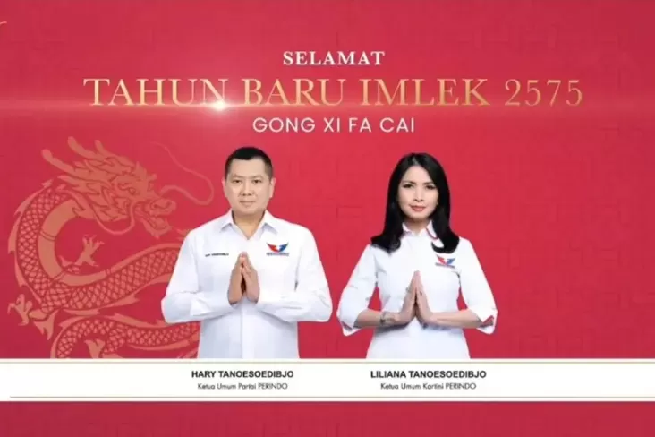 Hary Tanoesoedibjo: Selamat Tahun Baru Imlek 2575 