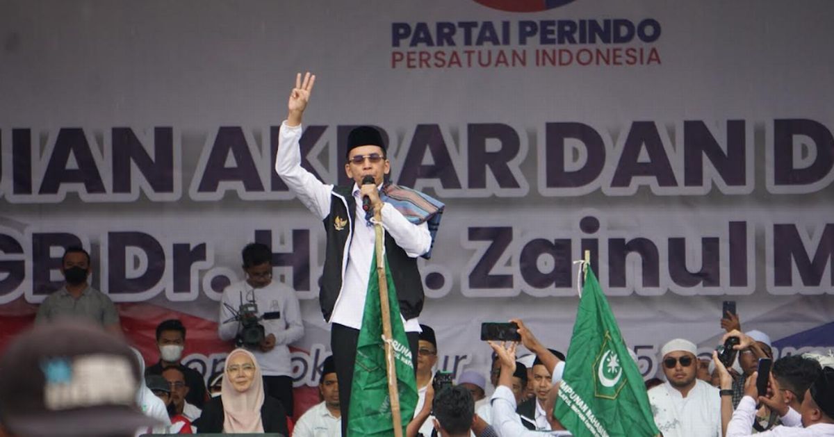 Ibarat Naik Gunung, TGB Sebut Ganjar-Mahfud Pasangan Capres dan Cawapres Tanpa Beban