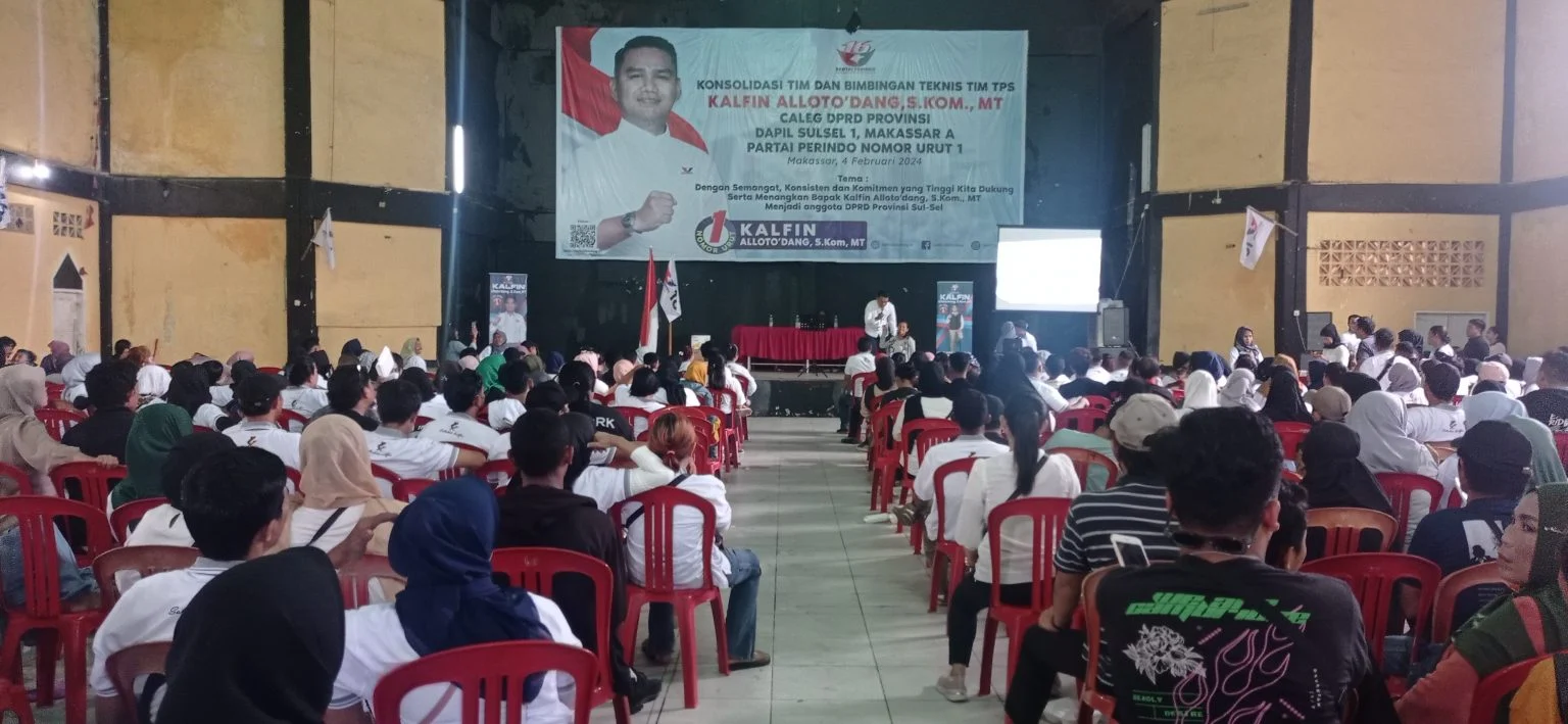 Konsolidasi dan Bimtek Saksi Terus Berlanjut, Partai Perindo Sulsel Siapkan Hadiah Menarik Bagi Relawan