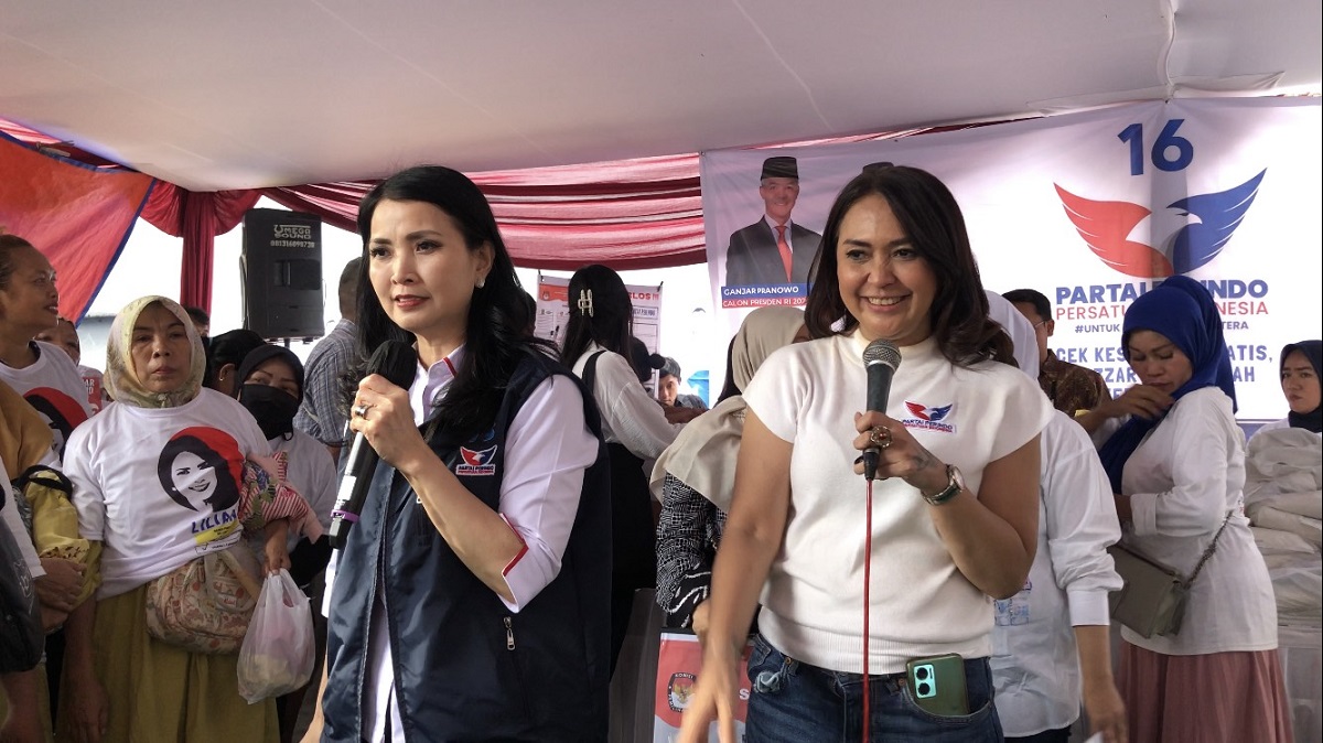 Caleg Ira Miranti Siap Bantu Warga Dapatkan Gerobak Gratis dari Partai Perindo