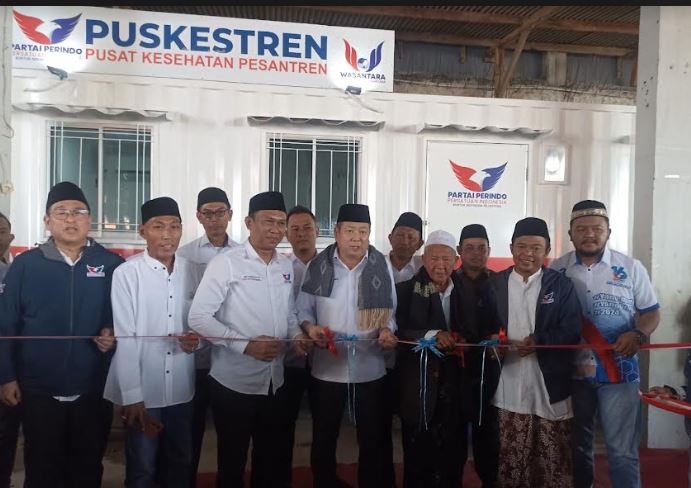 Ketua Umum Partai Perindo Hary Tanoesoedibjo Resmikan Puskestren di Karawang