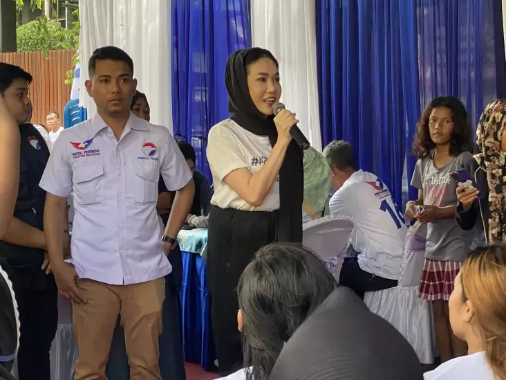 Gelar Bazar Minyak Goreng Murah di Koja, Caleg Partai Perindo Lisa Mariana: Masyarakat Sangat Antusias 