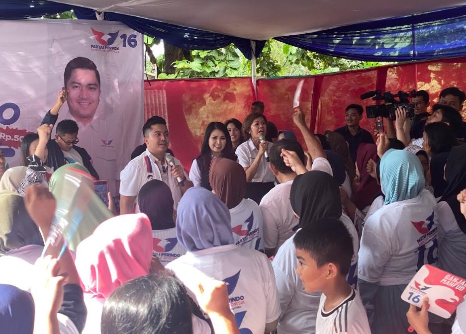 Liliana Tanoesoedibjo: Bazar Murah Partai Perindo Bantu Perekonomian Warga