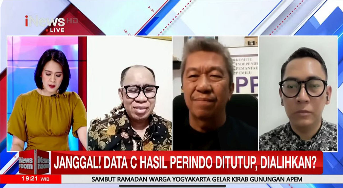 Partai Perindo Dorong Audit Sirekap KPU Imbas Data Form C Tak Tampil
