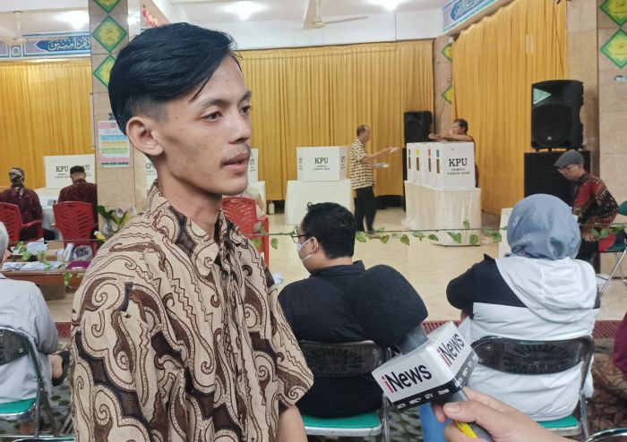 Pemuda di Kebayoran Baru Gunakan Hak Suara Kedua untuk Partai Perindo di Pemilu 2024, Ini Alasannya