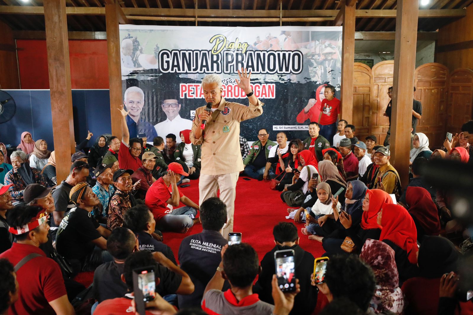 Petani Grobogan Suarakan Dukungan Penuh ke Ganjar-Mahfud
