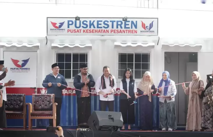 Resmikan Puskestren, HT Tegaskan Partai Perindo Berjuang untuk Rakyat Kecil 