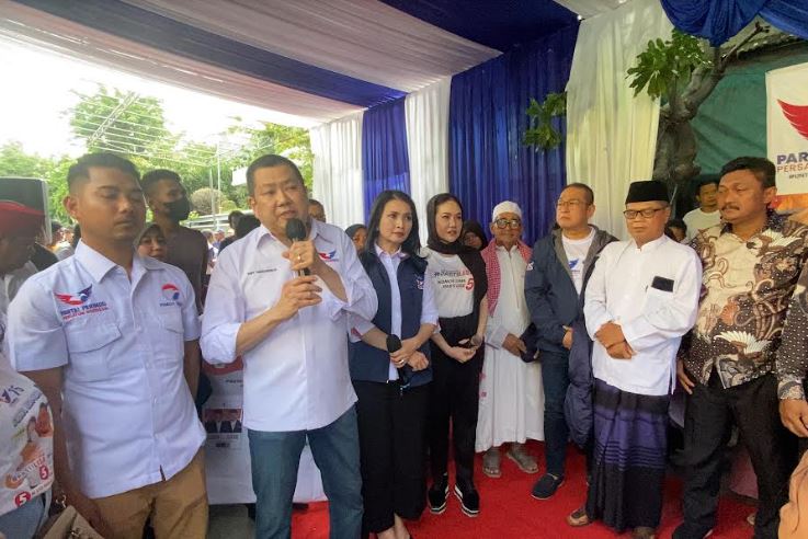 Sambangi Koja, Hary Tanoesoedibjo: Partai Perindo Hadir Melayani Masyarakat