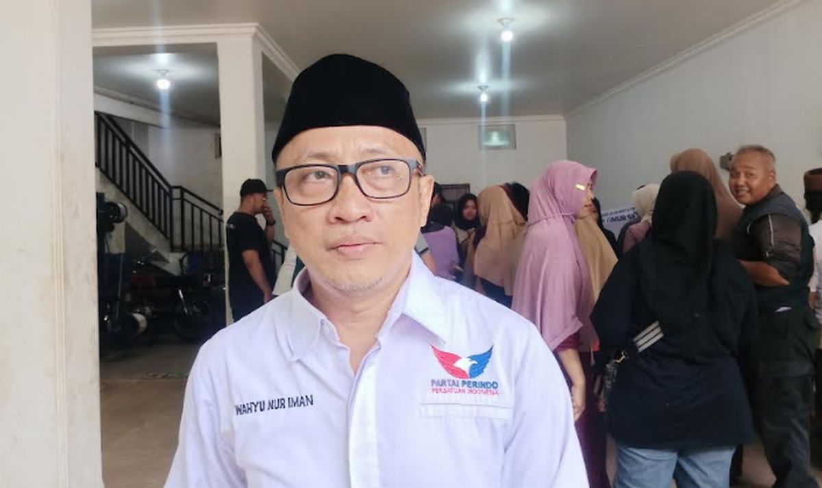 Sedot Antusias Warga Kampung Gedong, Caleg Perindo Wahyu Nur Iman Sediakan 1.000 Liter Migor
