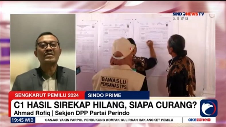 C1 Partai Perindo Ditutupi hingga Tak Terlihat, Sekjen Ahmad Rofiq: Merugikan Partai, Resahkan Masyarakat! 