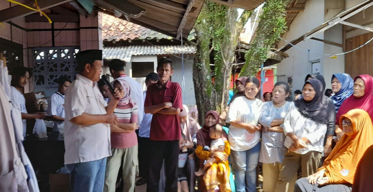 Partai Perindo Beri Solusi Ekonomi dengan Gelar Bazar Murah Minyak Goreng di Bandung