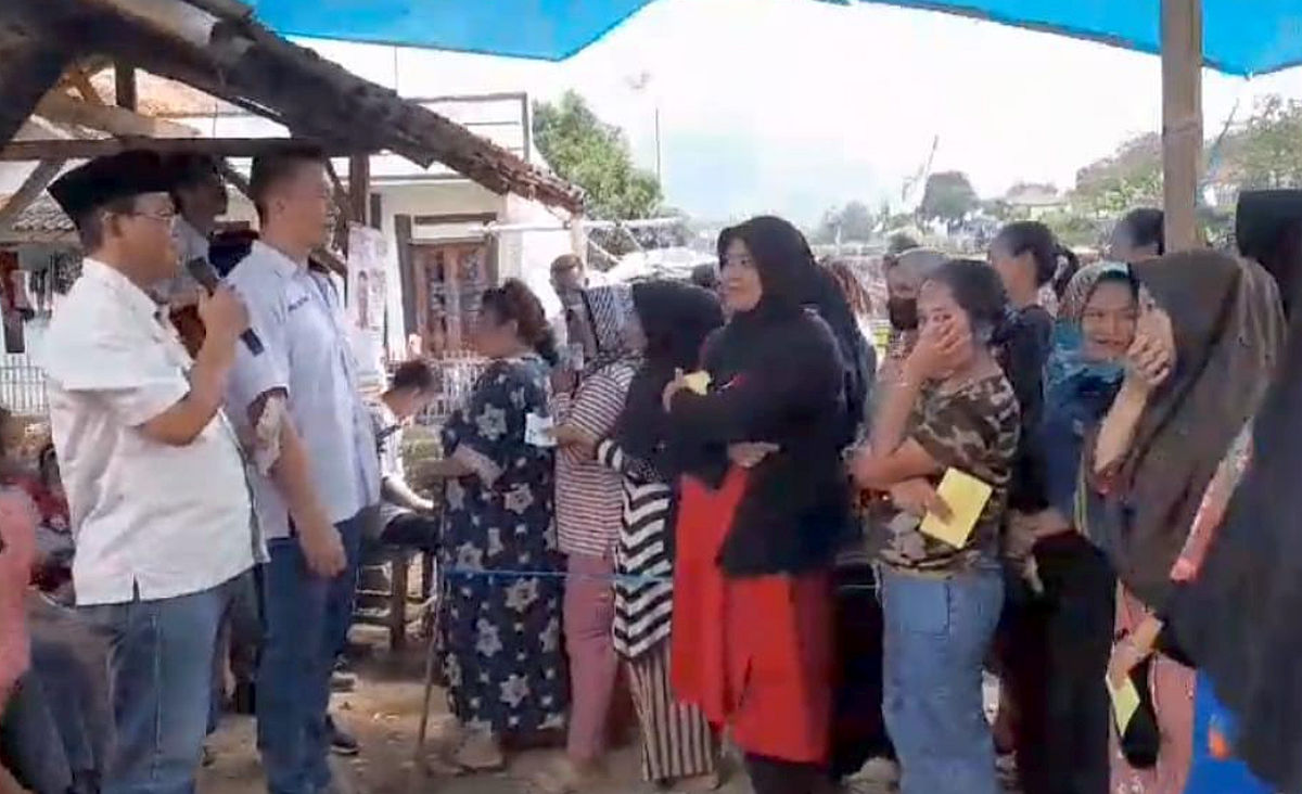 Caleg Partai Perindo Abdul Khaliq Gelar Sosialisasi dan Edukasi Pemilu 2024 di Nagreg Kabupaten Bandung
