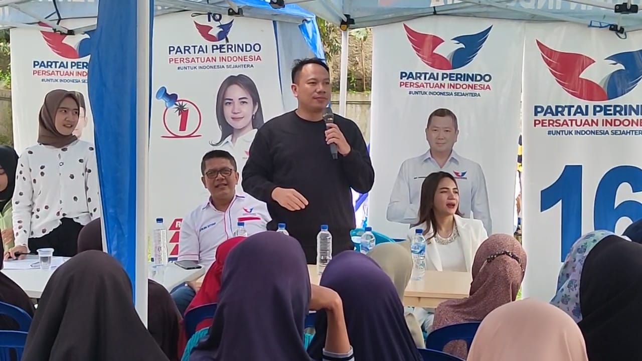 Vicky Prasetyo Puji Militansi Pendukung Perindo di Depok: Mereka Sangat Terstruktur
