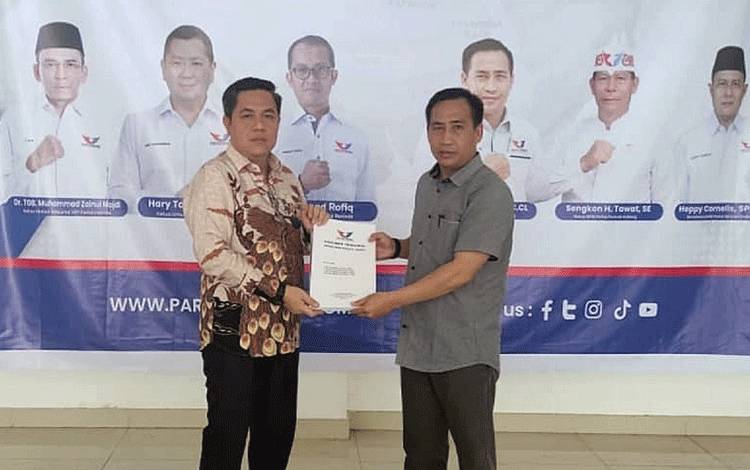 Partai Perindo Rekomendasi Ariantho S Muler Jadi Calon Bupati Barito Timur     