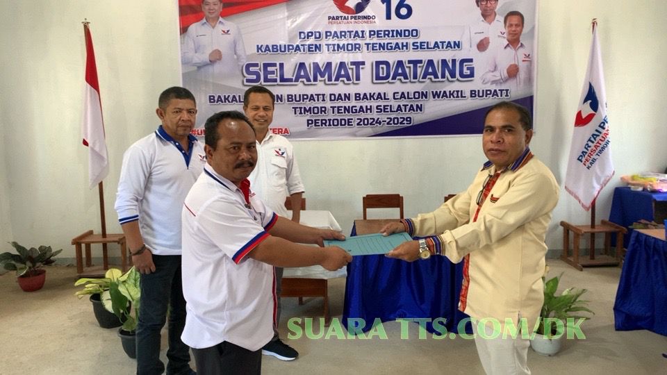 Lima Bakal Calon Bupati TTS Berebut Dukungan Partai Perindo