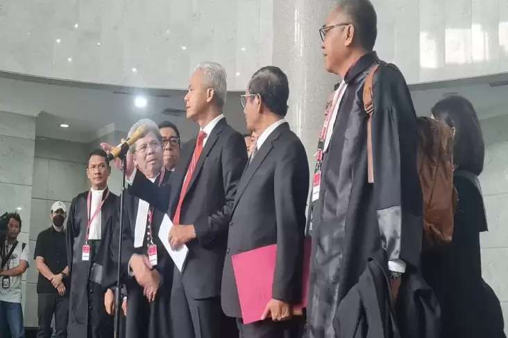 Sidang MK, Ganjar: Kita Menolak Dibawa Mundur ke Masa Sebelum Reformasi 
