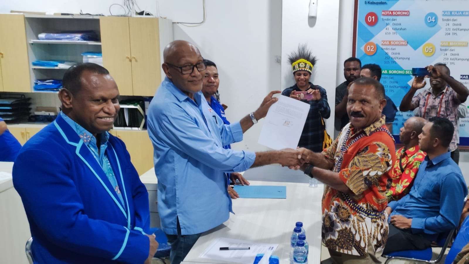 Usai ke Hanura, Ketua DPW Partai Perindo PBD Daftar ke Demokrat Minta Restu Maju Pilgub