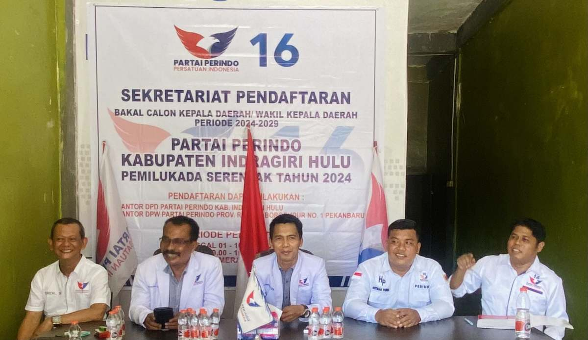 Modal 2 Kursi DPRD, Partai Perindo Inhu Buka Pendaftaran Balon Bupati dan Wakil Bupati